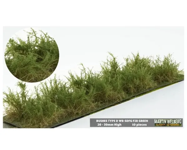 BUSHES_TYPE_D_FIR_GREEN