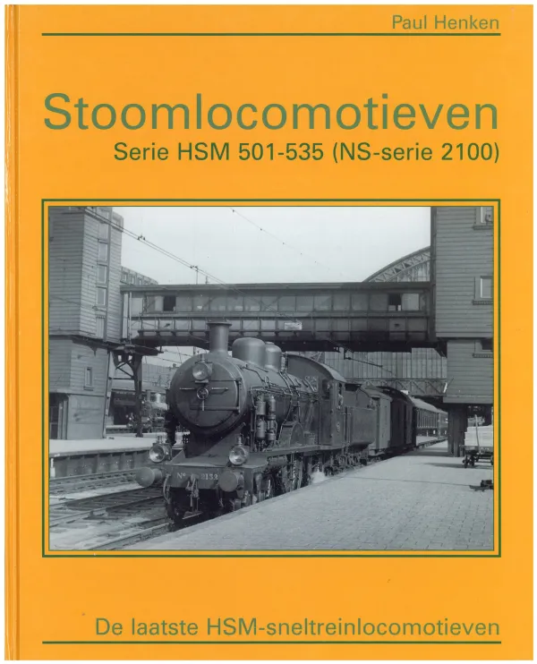 Boek__Stoomlocomotieven_Serie_HSM_501_535___NS_Serie_2100_