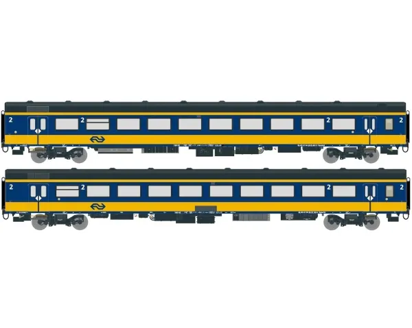 Exacttrain_11001___SET_VAN_2_ICR_RIJTUIGEN_2E_KL__BPMZ10_EN_2E_KL__BPMDZ9