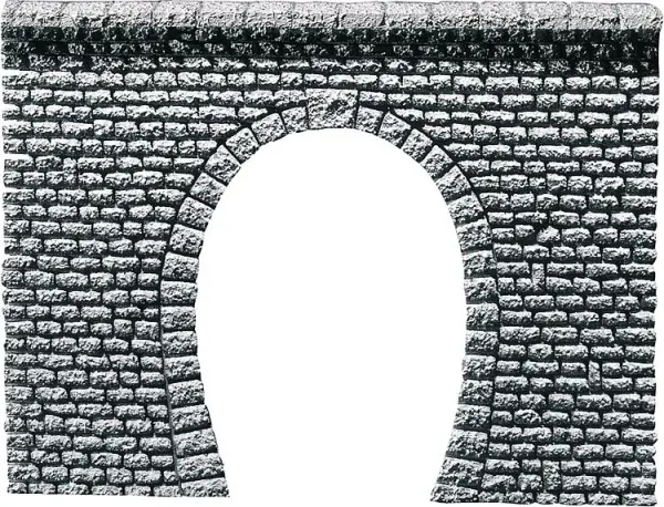 Faller_170880___DECORPLAAT_TUNNELINGANG_PROFI__NATUURSTEENBLOKKEN