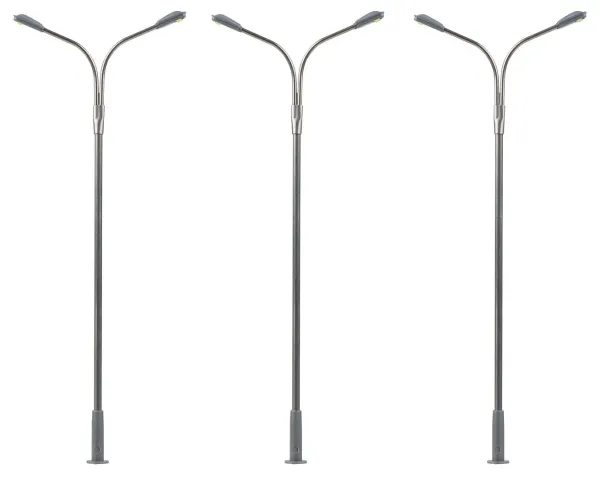 Faller_180101___LED_STRAATVERLICHTING_GEBOGEN_STRAATLANTAARN_3X