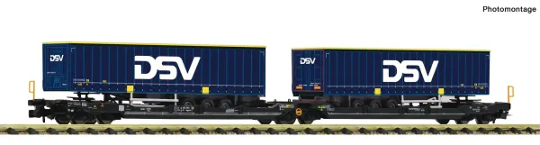 Fleischmann_6660141___DUBBELE_DRAAGWAGEN_T3000E_TX_LOGISTIK___DSV_OPLEGGER