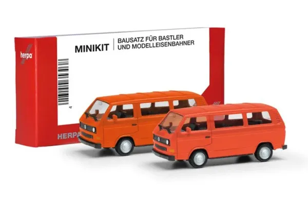 Herpa_13093_006___2_X_VW_T3__ORANJE__MINIKIT_