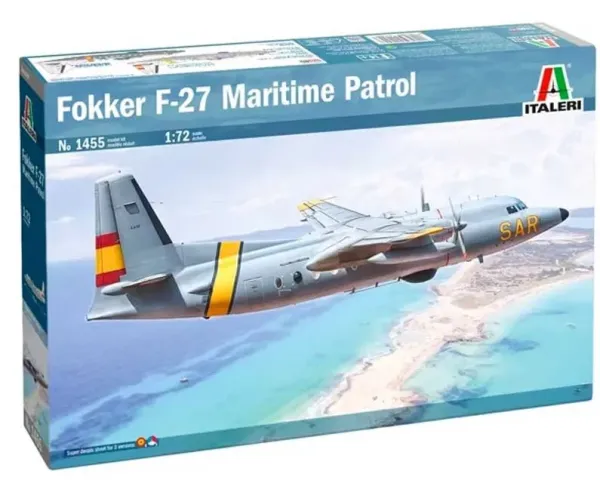 Italeri_1455___1_72_FOKKER_F_27_MARITIME_PATROL_AIRCRAFT