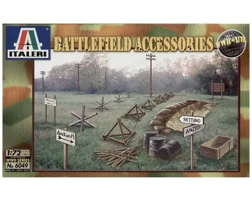 Italeri_6049___1_72_BATTLEFIELD_ACCESSORIES_WWII