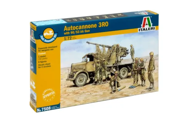 Italeri_7508___1_72_AUTOCANNONE_3RO_WITH_90_53_AA_GUN