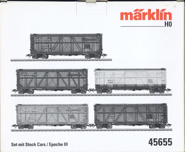 M_rklin_45655____Set_met_5_Stockcars_USA