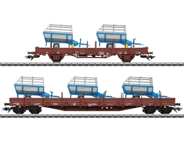 M_rklin_46407___SET_VAN_2_RONGENWAGENS_LANDBOUW_MACHINES_DB_EP__VI