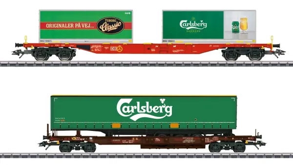 M_rklin_47109___SET_VAN_2_KLV_GOEDERENWAGENS__CARLSBERG____AAE_CARGO__EP__VI