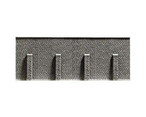 Noch_34857___MUURPLAAT_MET_STEUNEN_EXTRA_LANG_STEINMAUER