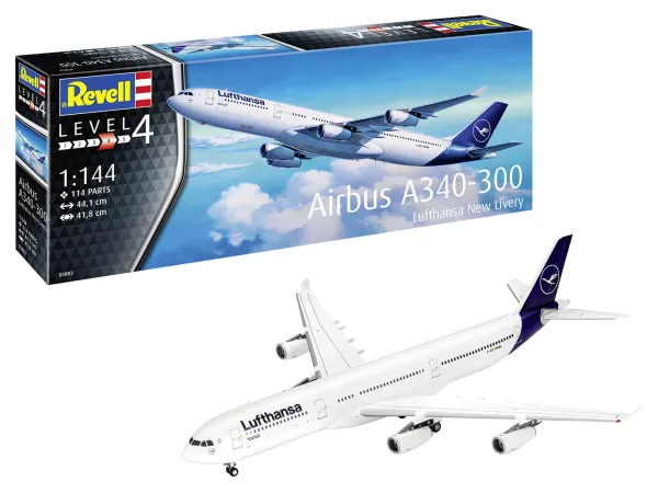 Revell_3803___A340_300__LUFTHANSA__NEW_LIVERY