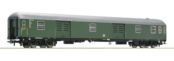 Roco_54452___D_TREIN_BAGAGE_RIJTUIG_GROEN_DB