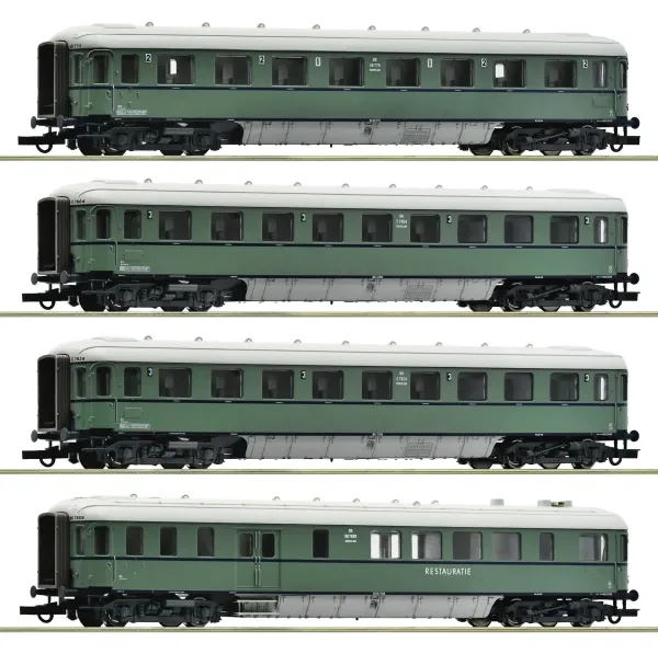 Roco_6200049___SET_VAN_4_RIJTUIGEN_PLAN_D_TURQUOISE_NS