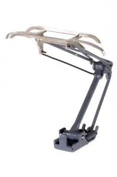 Sommerfeldt_670___H0_EINHOLMSTROMABNEHMER_RAL_7012_LACKIERT_MIT_BREITEM_SCHLEIFST_CK___2_STUKS_