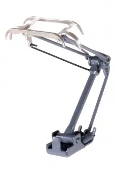 Sommerfeldt_671___H0_EINHOLMSTROMABNEHMER_RAL_7012_LACKIERT_MIT_SCHMALEM_SCHLEIFST_CK___2_STUKS_