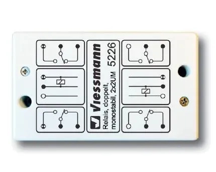 Viessmann_5226___RELAIS_MONOSTABIEL_2_X_OM_POSITIVE_SCHAKEL_SPANNING