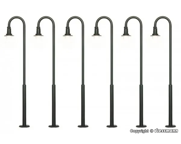 Viessmann_61406___H0_GEBOGENLANTAARN_VOORDEEL_SET_5_1