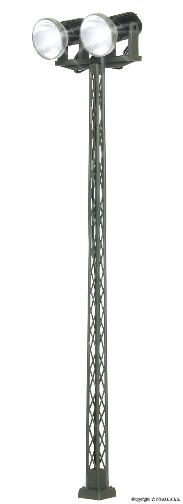 Viessmann_6332___H0_SCHIJNWERPER_DUBBEL_OP_MAST_LED
