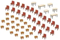 Faller_180438___7_TAFELS_EN_48_STOELEN