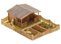 Faller_180493___VOLKSTUIN_MET_GROOT_TUINHUISJE_3
