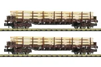 Fleischmann_6660048___SET_VAN_2_RONGENWAGENS___HOUT_LADING_OBB