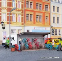 Kibri_38143___H0_DEKO_SET_FIETSENSTANDAARD_1