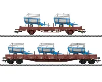 M_rklin_46407___SET_VAN_2_RONGENWAGENS_LANDBOUW_MACHINES_DB_EP__VI