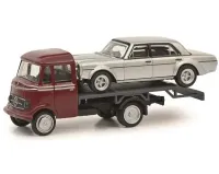 Schuco_26617___MERCEDES_BENZ_L319__AUTO_TRANSPORTER_MET_300_SEL
