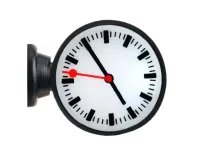 Viessmann_1383___H0_STATIONSKLOK_VERLICHT