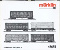 M_rklin_45655____Set_met_5_Stockcars_USA