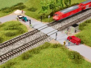 Auhagen_44649___SPOORWEG_OVERGANG