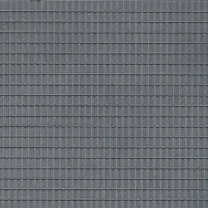 Auhagen_52426___DAKPANNEN_DONKERGRIJS