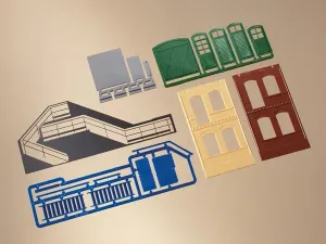 Auhagen_80101___BUITENTRAP_MET_TOEBEHOREN