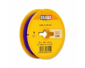 Brawa_3150___DRAAD_0_14MM__25_M_LILA