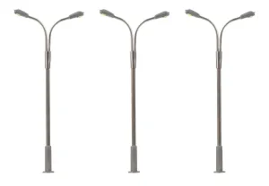 Faller_272121___LED_STRAATVERLICHTING_GEBOGEN_STRAATLANTAARNS_3X