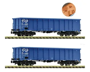 Fleischmann_830258___SET_VAN_2_EANOS_WAGEN_MET_SCHROOT_LADING