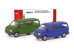 Herpa_12805_002___2_X_VW_T4_GROEN_EN_BLAUW_MINIKIT