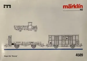 M_rklin_4509___Wagenset__Bouwtrein__DRG