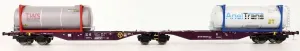 Mehano_28400__WAGON_BELADEN_MET_2_TANKCONTAINERS__TWS___ANELTRANS_