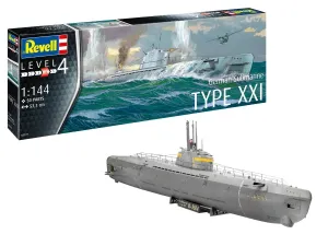 Revell_5177___GERMAN_SUBMARINE_TYPE_XXI