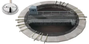 Roco_6154___Elektrische_draaischijf__met_Fleischmann_Profi_Rails_