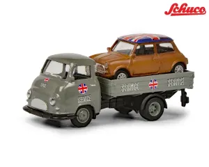 Schuco_26490___HANOMAG_KURIER___MINI_COOPER