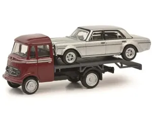 Schuco_26617___MERCEDES_BENZ_L319__AUTO_TRANSPORTER_MET_300_SEL