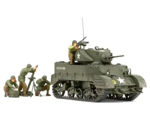Tamiya_35313___U_S__LIGHT_TANK_M5A1