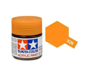 Tamiya_81026___X_26_KLAR_ORANGE_GL_NZEND_23ML_GLAS