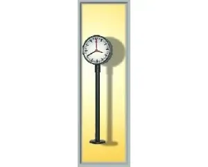Viessmann_5080___H0_STATIONSKLOK_VERLICHT